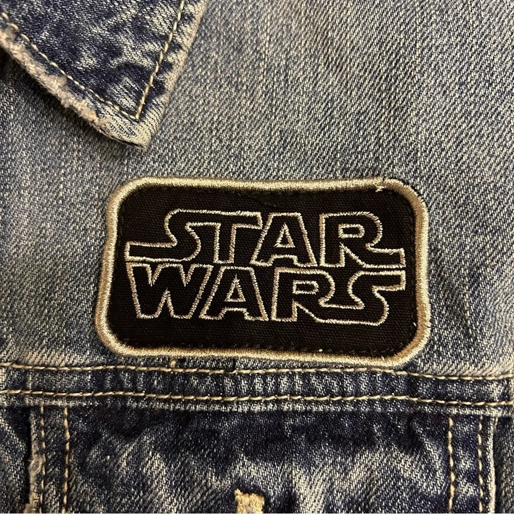 Rare Limited Release Star Wars Kids Denim Jacket by Gap size Husky XL
